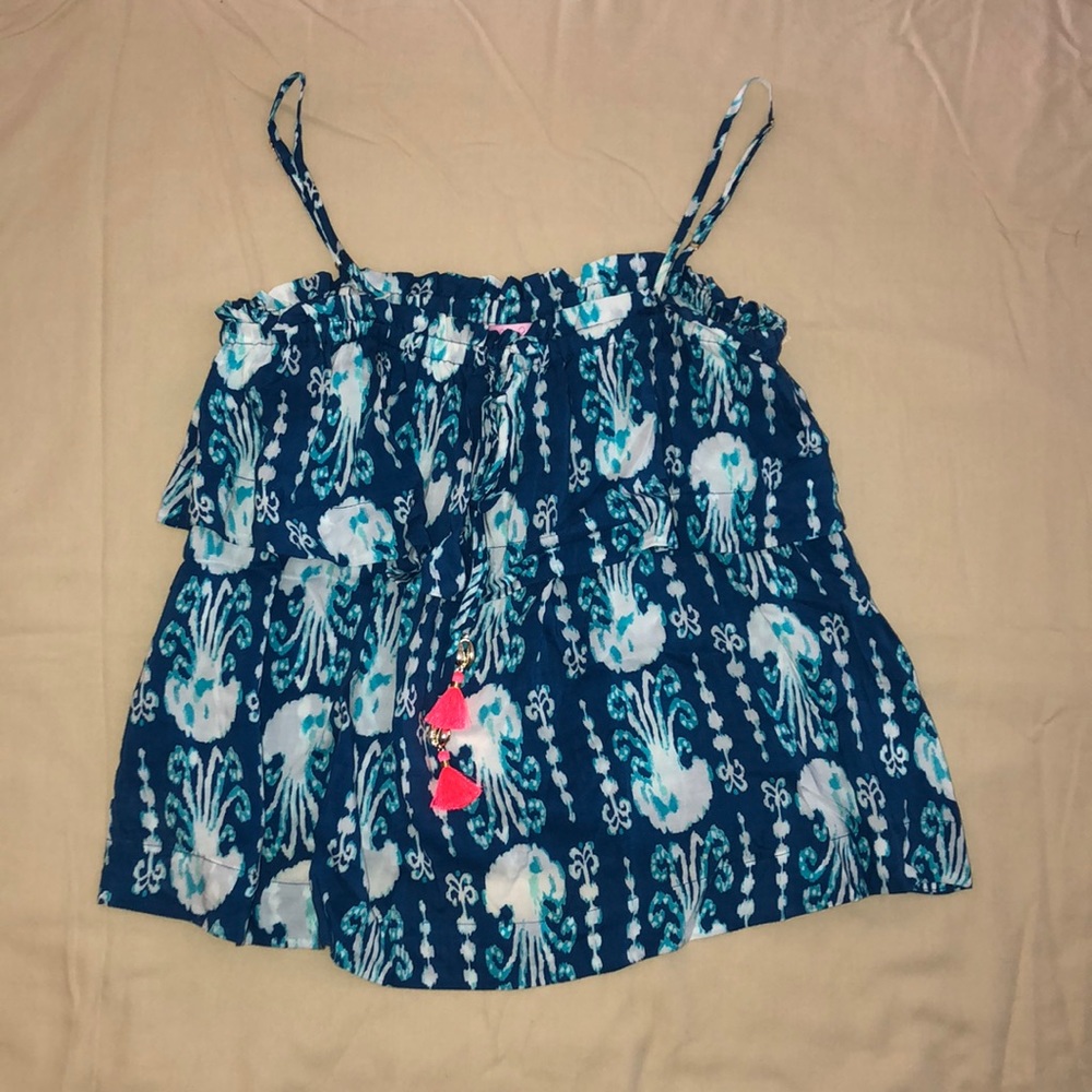 Lilly Jellyfish Top w/ Tassels